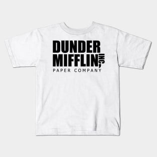 Dunder Mifflin Employees (front & back) Kids T-Shirt